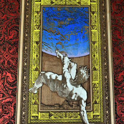 Phaethon Fall - Artwork on Maple - Large
