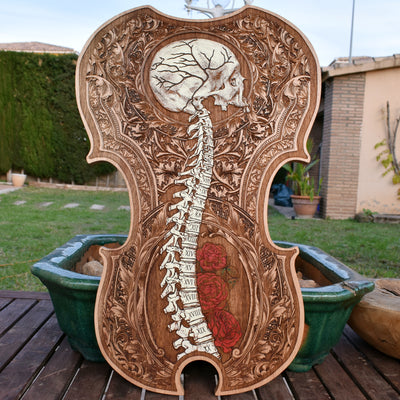 White Bone Spine - Violin - Limited Edition