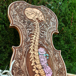 Load image into Gallery viewer, Copper Bone Spine - Violin - Limited Edition
