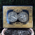 Load image into Gallery viewer, Stars - Wood engraved Artwork, Maple wood
