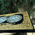 Load image into Gallery viewer, Stars - Wood engraved Artwork, Maple wood

