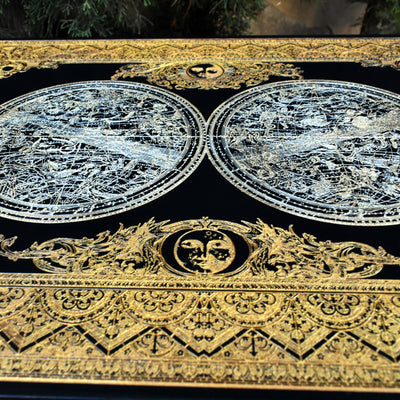 Sterne - Schwarze Farbe - Groß