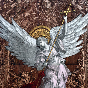 St Michael The Archangel - Mega Size - 4 Wood Pieces