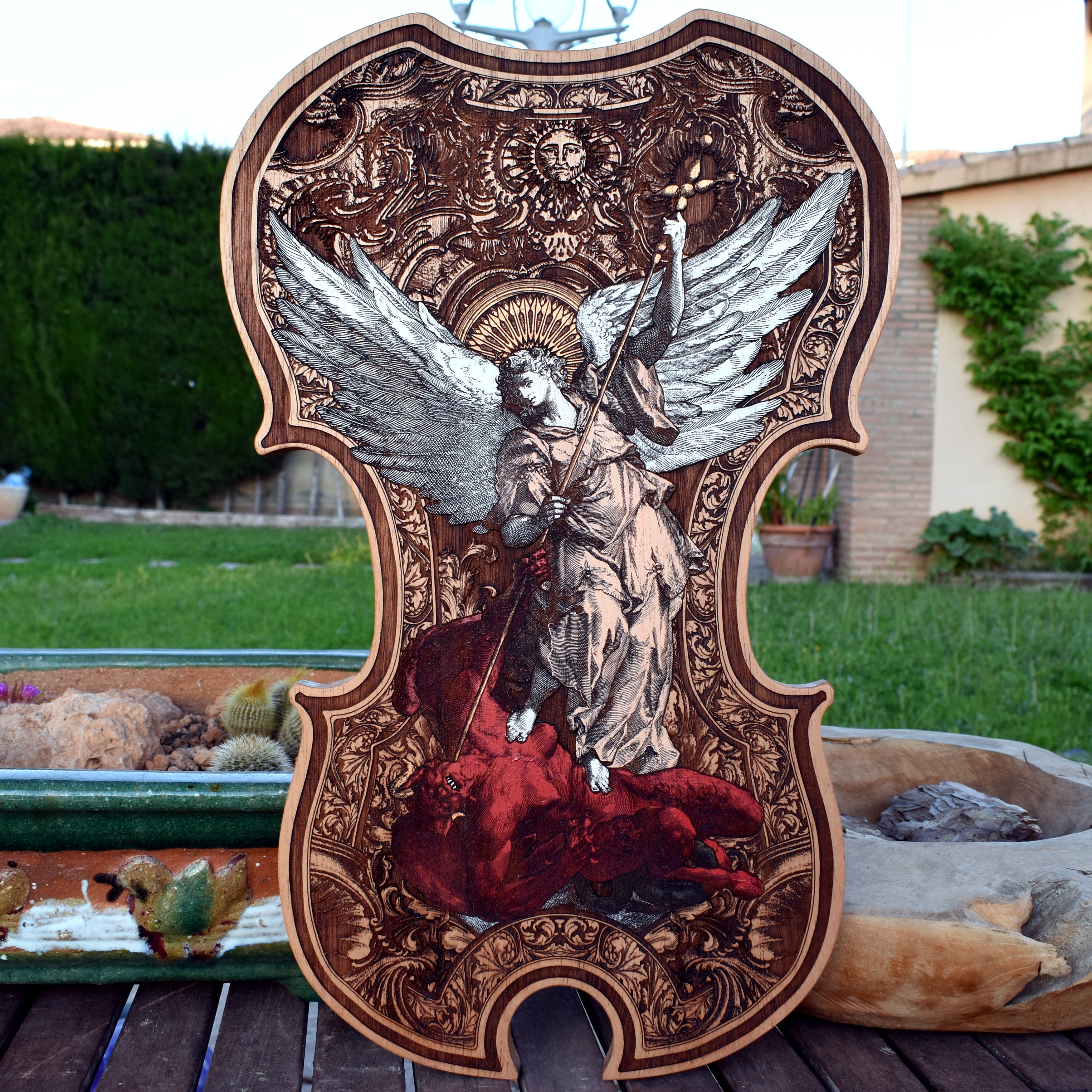 Saint Michael The Archangel Violin - Limited Edition