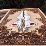 Load image into Gallery viewer, Star Wars Venator Star Destroyer Wood - Medium
