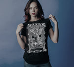 Load image into Gallery viewer, saint michael tee for women
