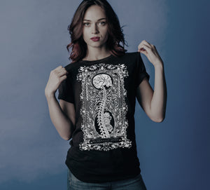 women printed t-shirts witchy