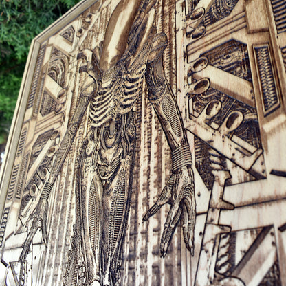 Wood Wall Art VIII - Large