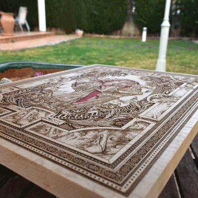 Medical wall decor for doctors featuring anatomical engraving