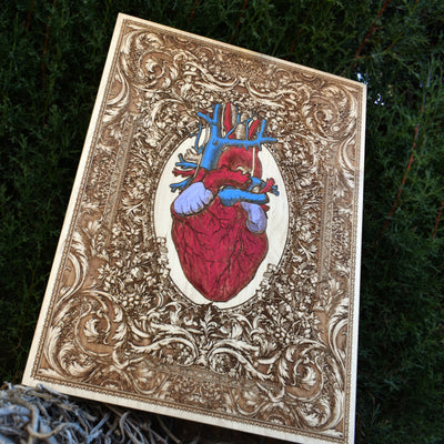 Herz-Kunstwerk - Groß