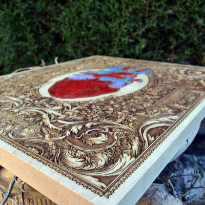 Herz-Kunstwerk - Groß