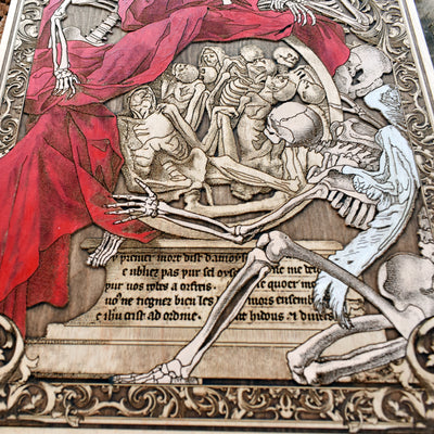 dark souls wood wall art