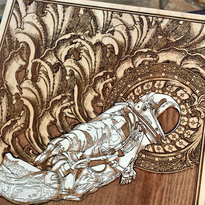 Reaching Atmosphere – Limitierte Auflage – Extragroß