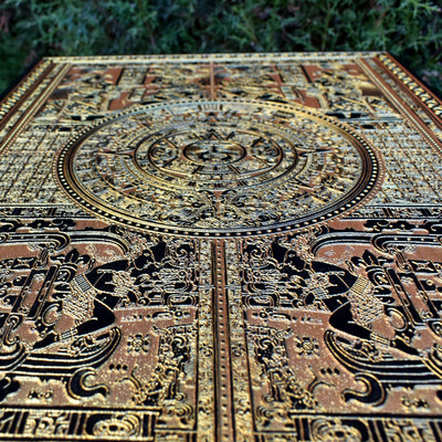 Calendario Azteca Pintura Negra - Grande