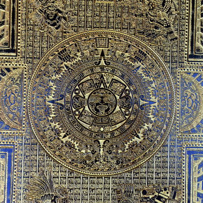 Gothic engraved wood art – gothic art, engraved wood, dark fantasy, skeleton design, artisan crafted