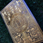 Load image into Gallery viewer, Aztec Calendar Black Paint - Medium
