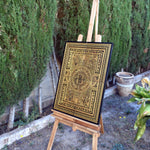 Load image into Gallery viewer, Aztec Calendar version II - Mega Size - 4 Wood Pieces
