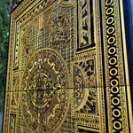 Load image into Gallery viewer, Aztec Calendar version II - Mega Size - 4 Wood Pieces
