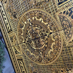 Load image into Gallery viewer, Aztec Calendar version II - Mega Size - 4 Wood Pieces
