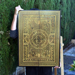 Load image into Gallery viewer, Aztec Calendar version II - Mega Size - 4 Wood Pieces
