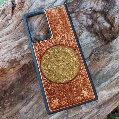 aztec calendar iphone case