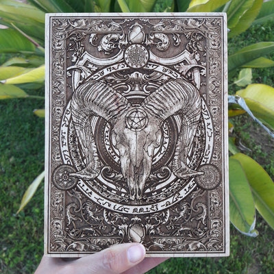 Handmade wooden artwork 'nan' – wood gift for 5 year anniversary, wedding present, gift for him or her, romantic handcrafted decor