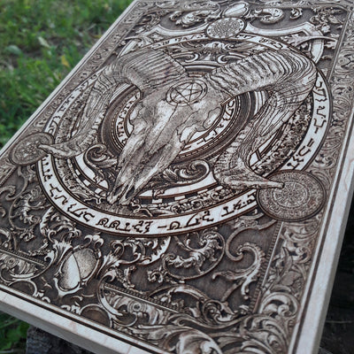 Handmade wooden artwork 'nan' – wood gift for 5 year anniversary, wedding present, gift for him or her, romantic handcrafted decor