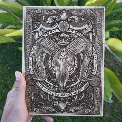 Handmade wooden artwork 'nan' – wood gift for 5 year anniversary, wedding present, gift for him or her, romantic handcrafted decor