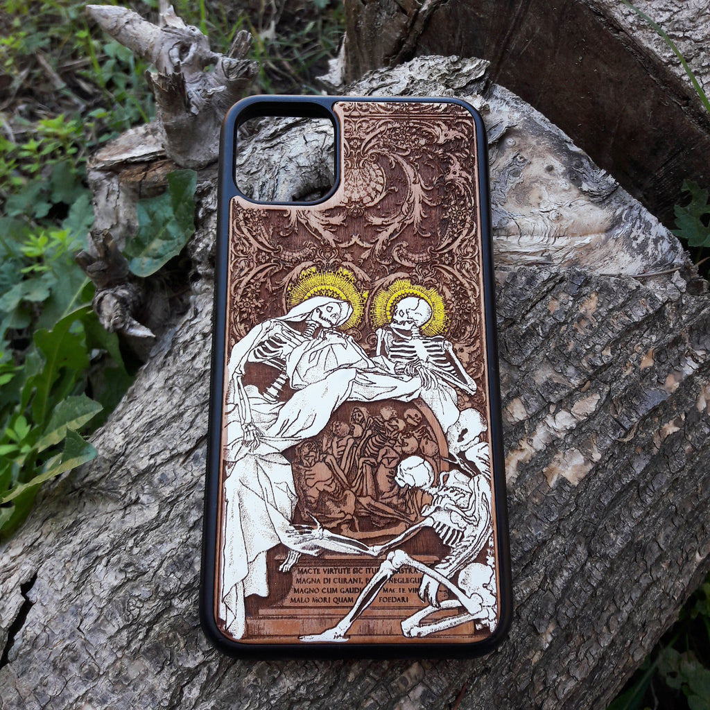 skeleton phone case