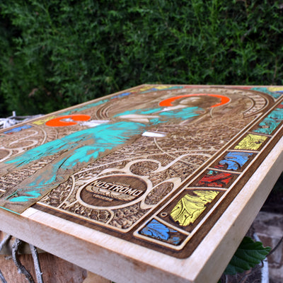 Arte de pared de madera de Ellen Alien I - Grande