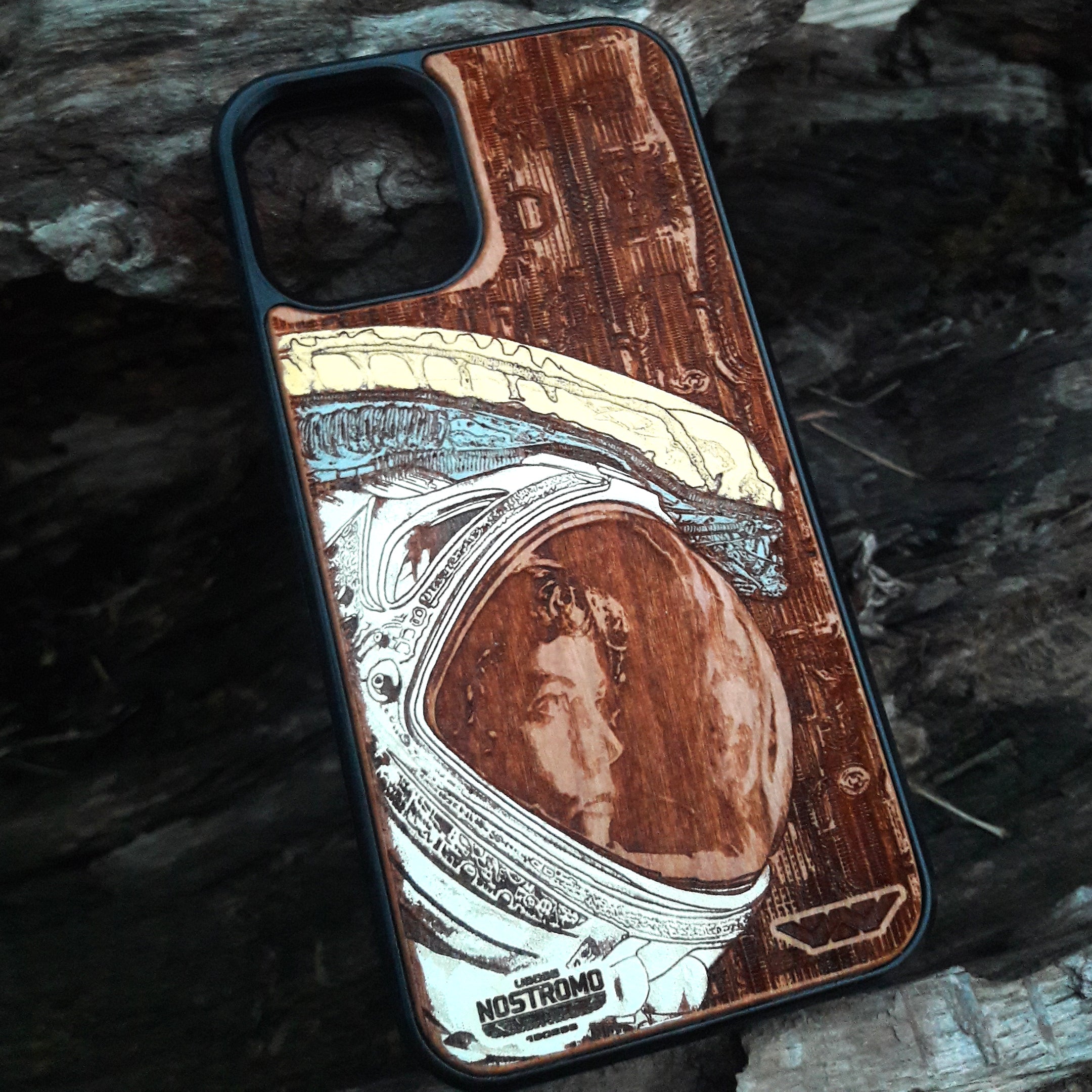 wooden iPhone case