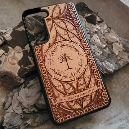 Wood Phone Case - Custom Symbol Design III