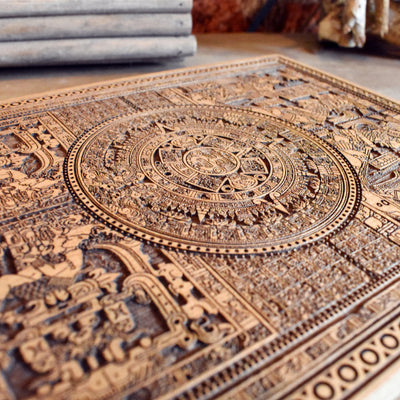 Handmade wooden artwork 'nan' – wood gift for 5 year anniversary, wedding present, gift for him or her, romantic handcrafted decor