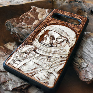 [wood phone case] - [Engravers Dungeon]
