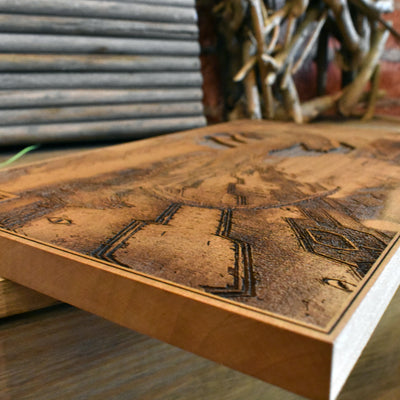 Horror movie-inspired Xenomorph wall decor – unique handmade gift