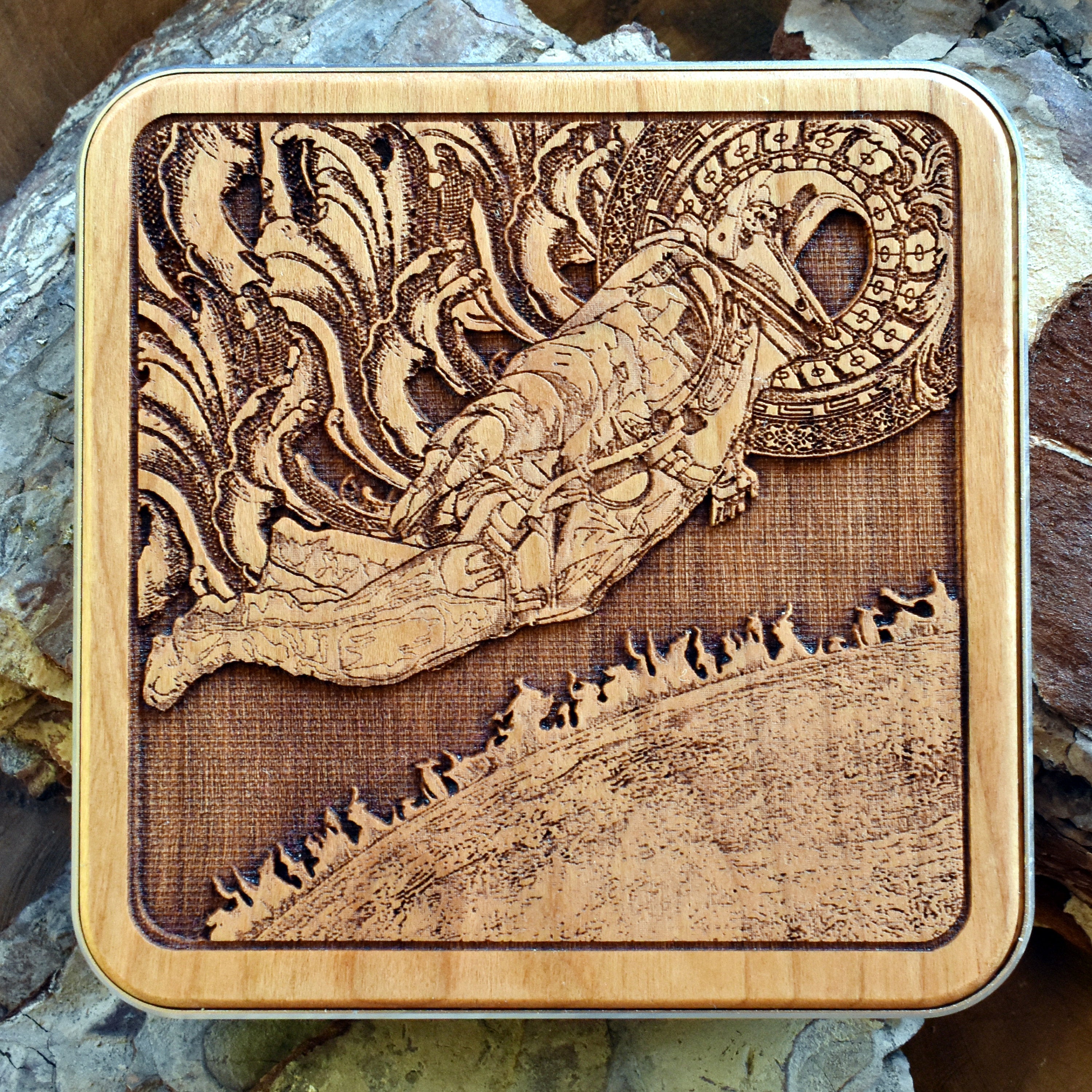 [wood phone case] - [Engravers Dungeon]