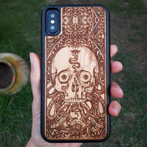 skull phone cover