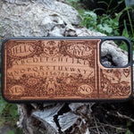 Load image into Gallery viewer, ouija wood phone case
