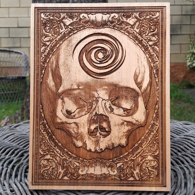 Handmade wooden artwork 'nan' – wood gift for 5 year anniversary, wedding present, gift for him or her, romantic handcrafted decor