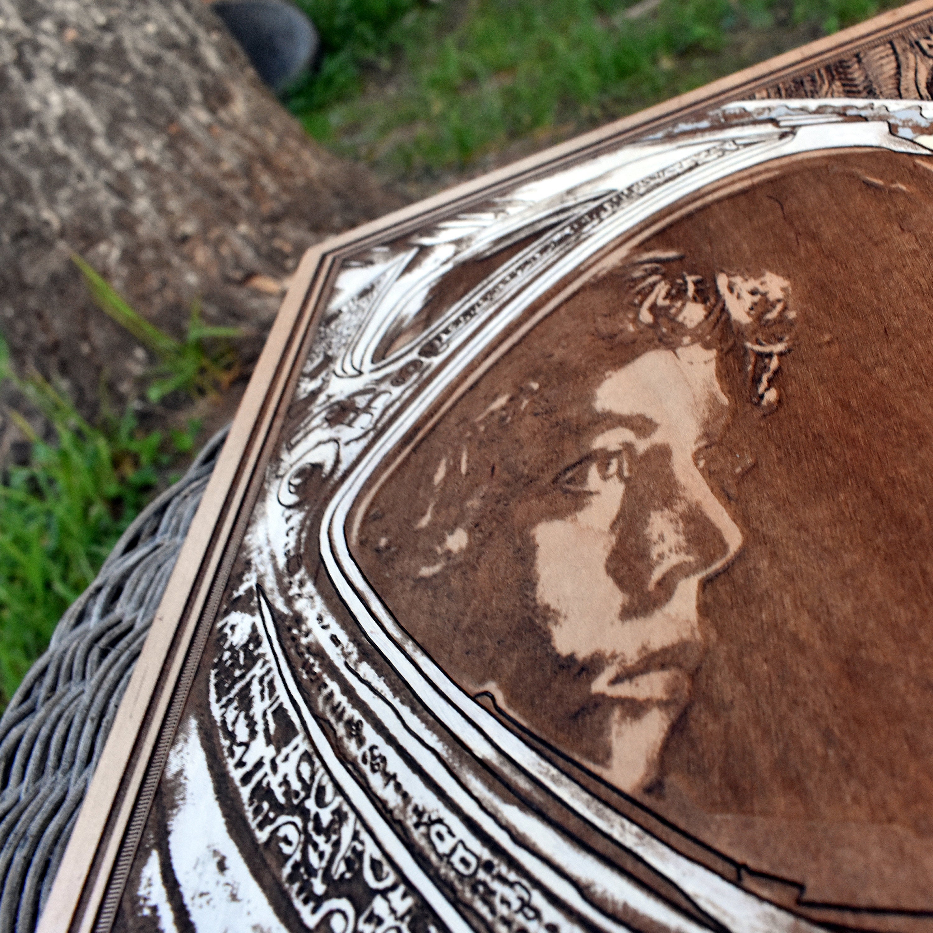 [wood phone case] - [Engravers Dungeon]