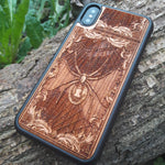 Load image into Gallery viewer, black widow spider phone case
