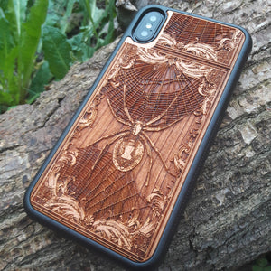 black widow spider phone case