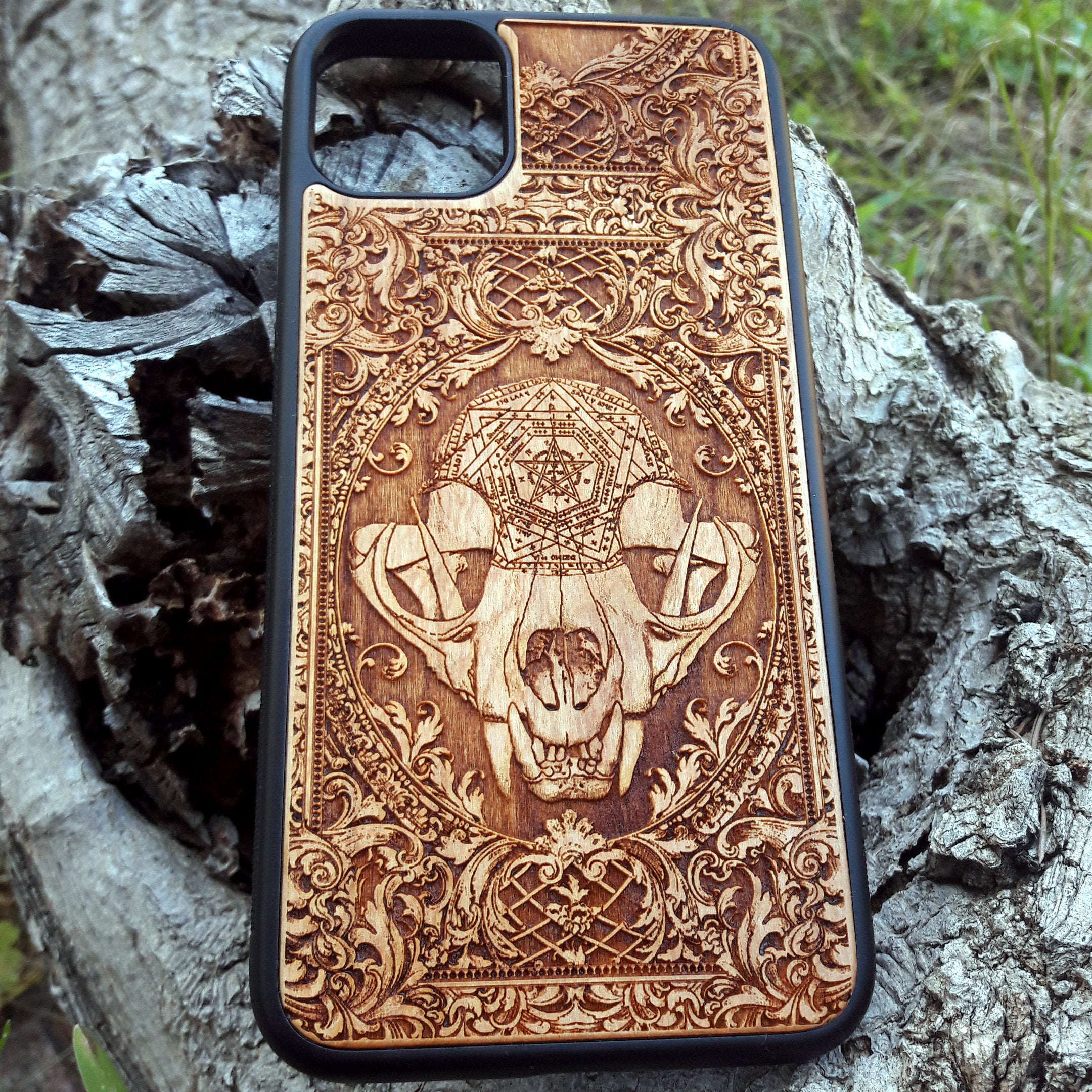 quality wood phone cases