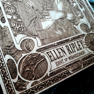 Handmade wooden artwork 'nan' – wood gift for 5 year anniversary, wedding present, gift for him or her, romantic handcrafted decor