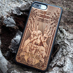 Load image into Gallery viewer, wood mobile case
