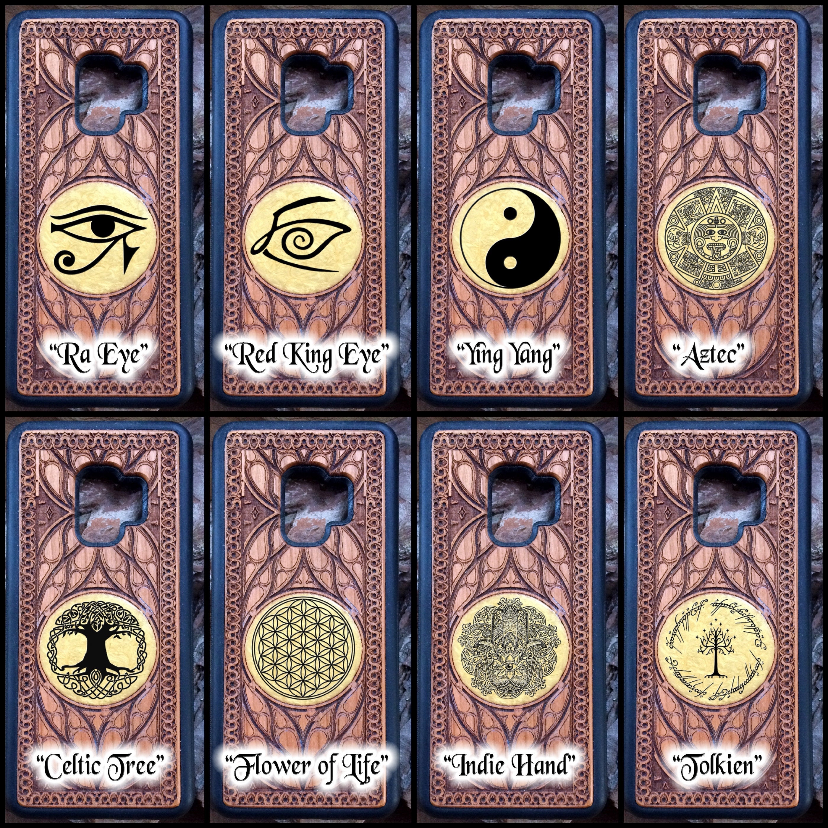[wood phone case] - [Engravers Dungeon]