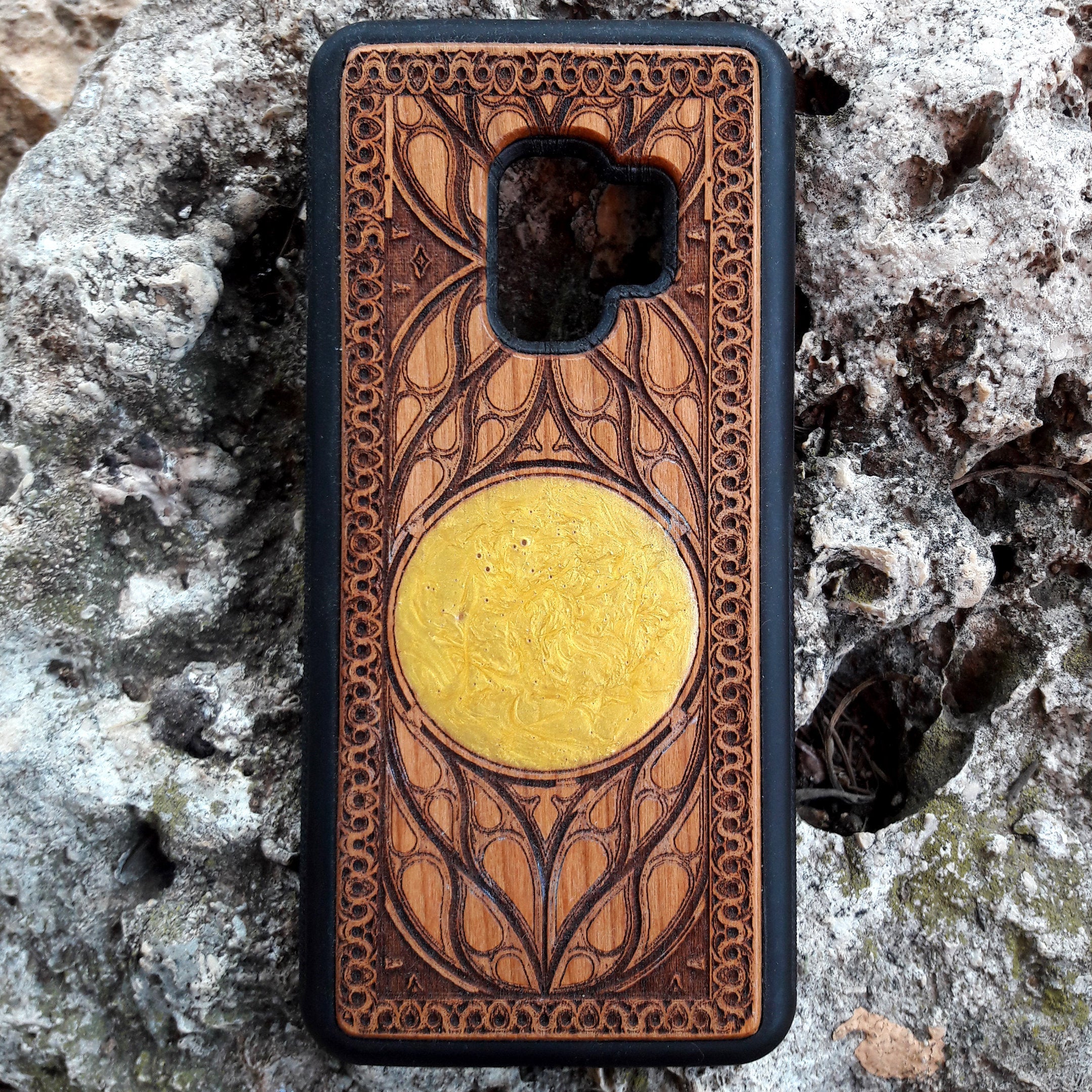 [wood phone case] - [Engravers Dungeon]