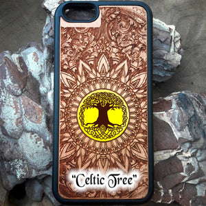 [wood phone case] - [Engravers Dungeon]