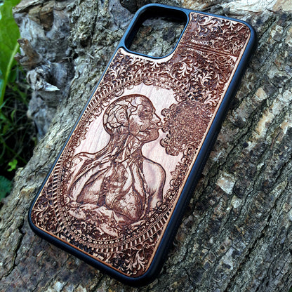 tpu wood phone case