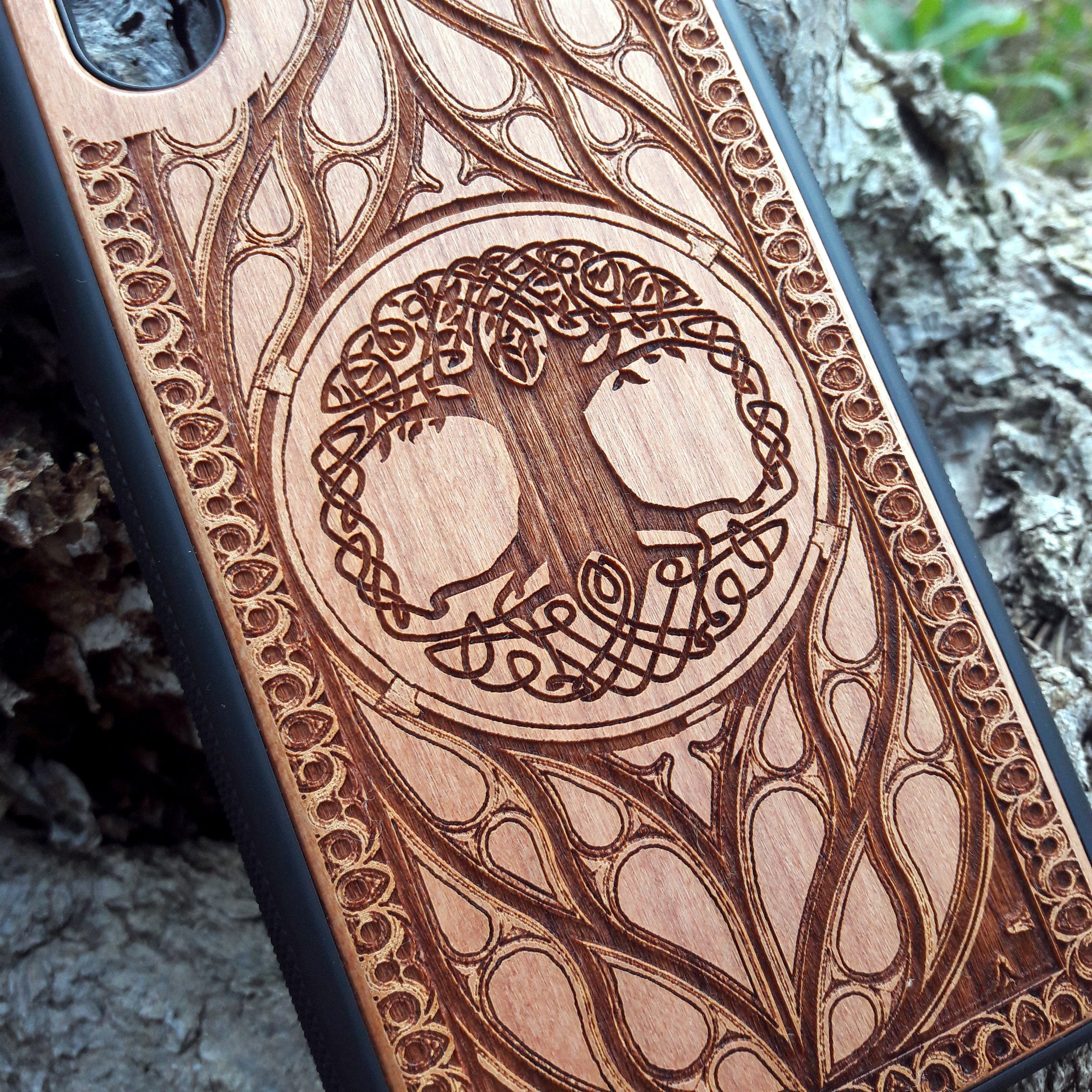 iphone celtic tree phone case